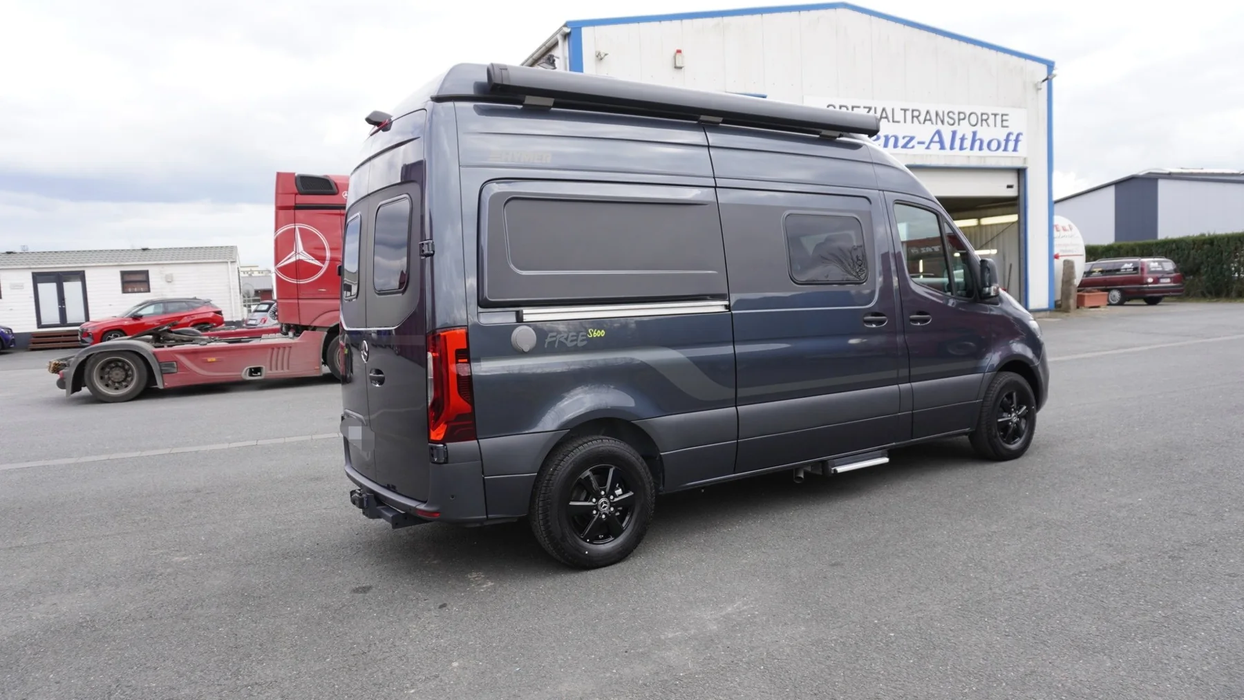 Mercedes Sprinter Hymer mit Korrek Pro Versiegelung